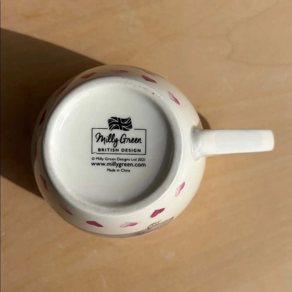 Milly Green British Design “I Long For You” Dachshund Mug